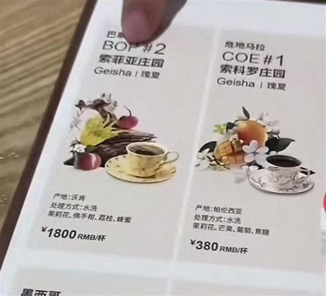 1800元一杯的咖啡店员：我们也没喝过AG真人游戏第一品牌上海一咖啡店销售